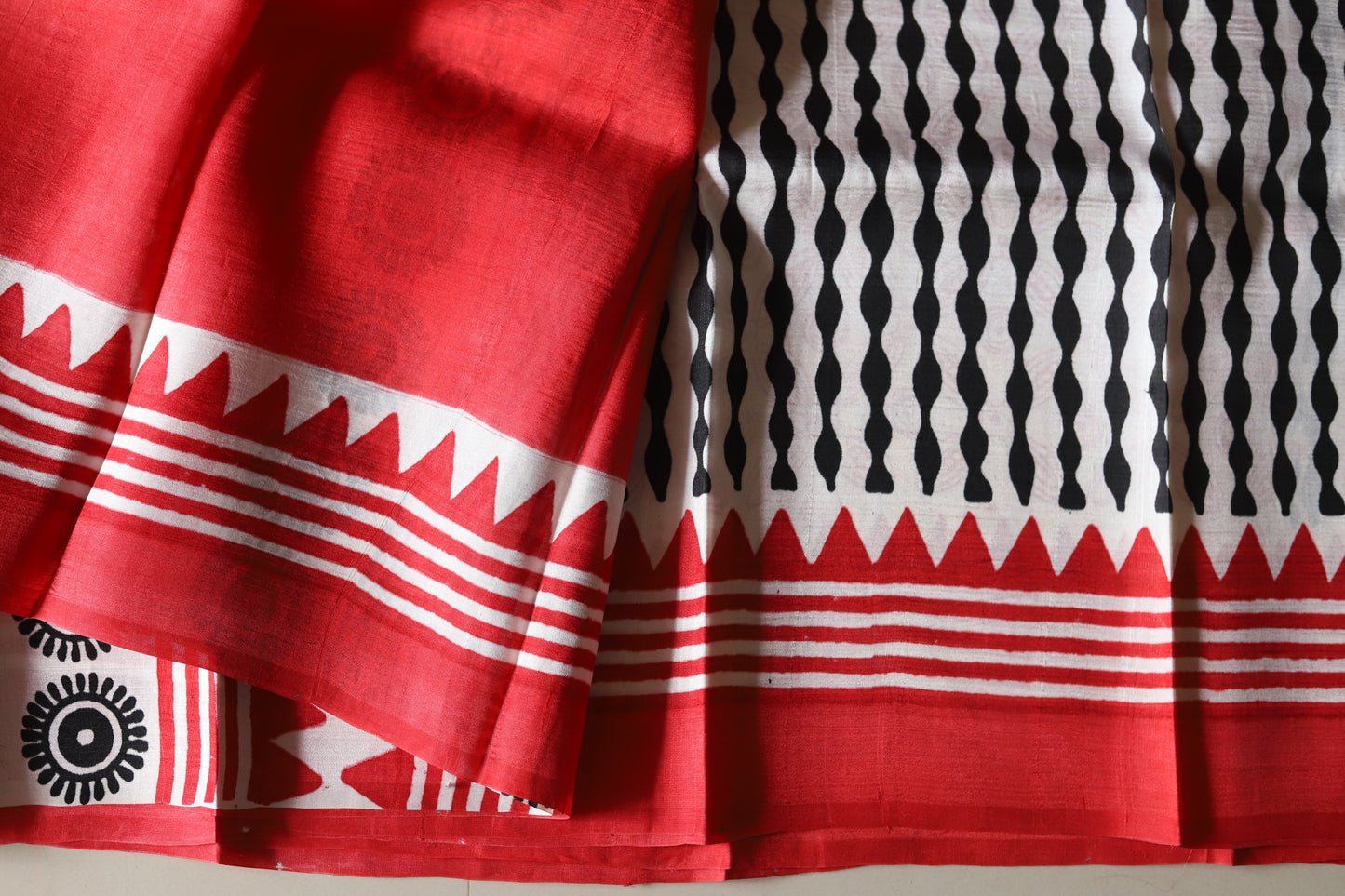 Handwoven Bengal Silk Saree