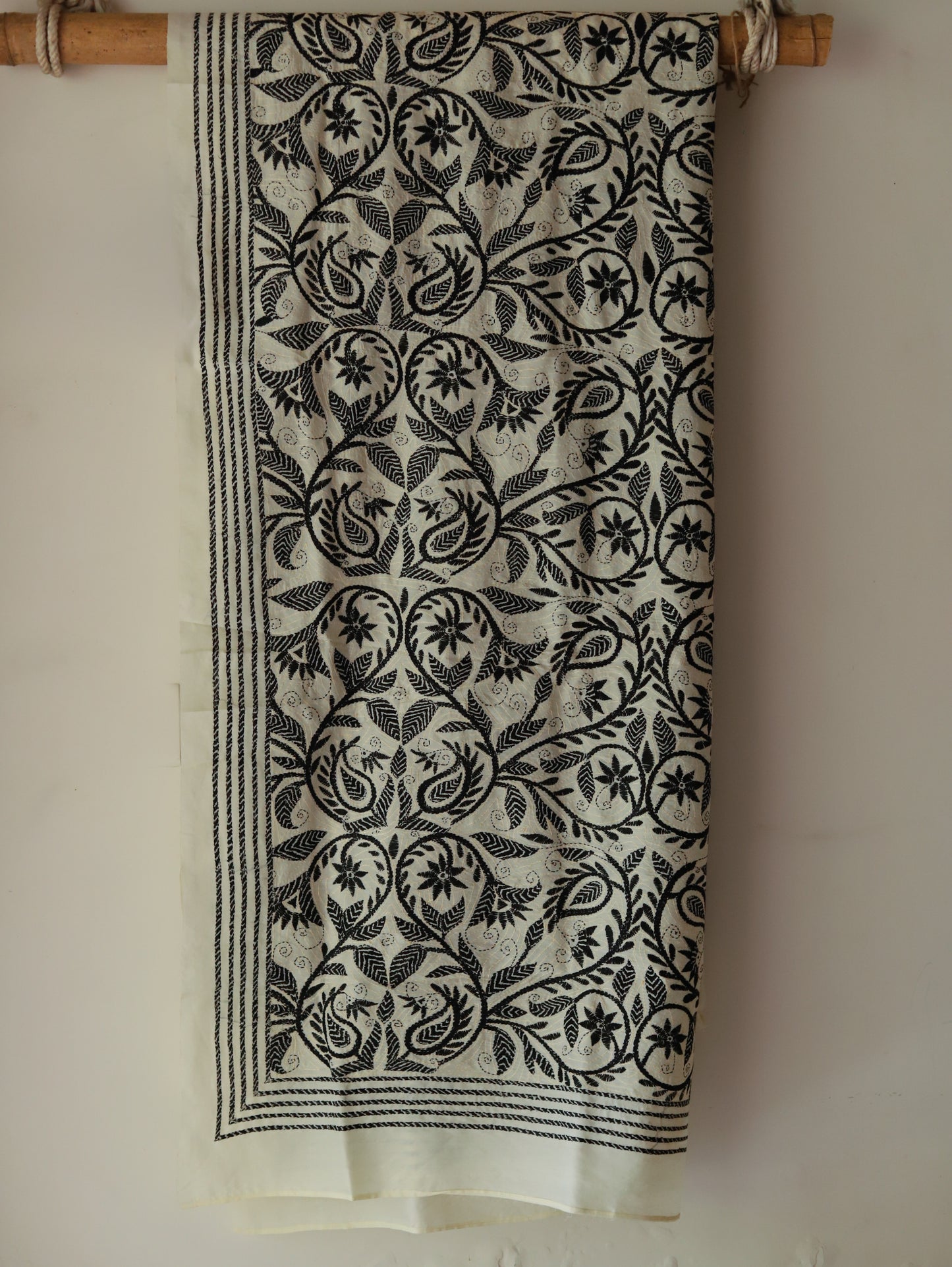 Bengal Hand Embroidery Kantha Stitch Dupatta