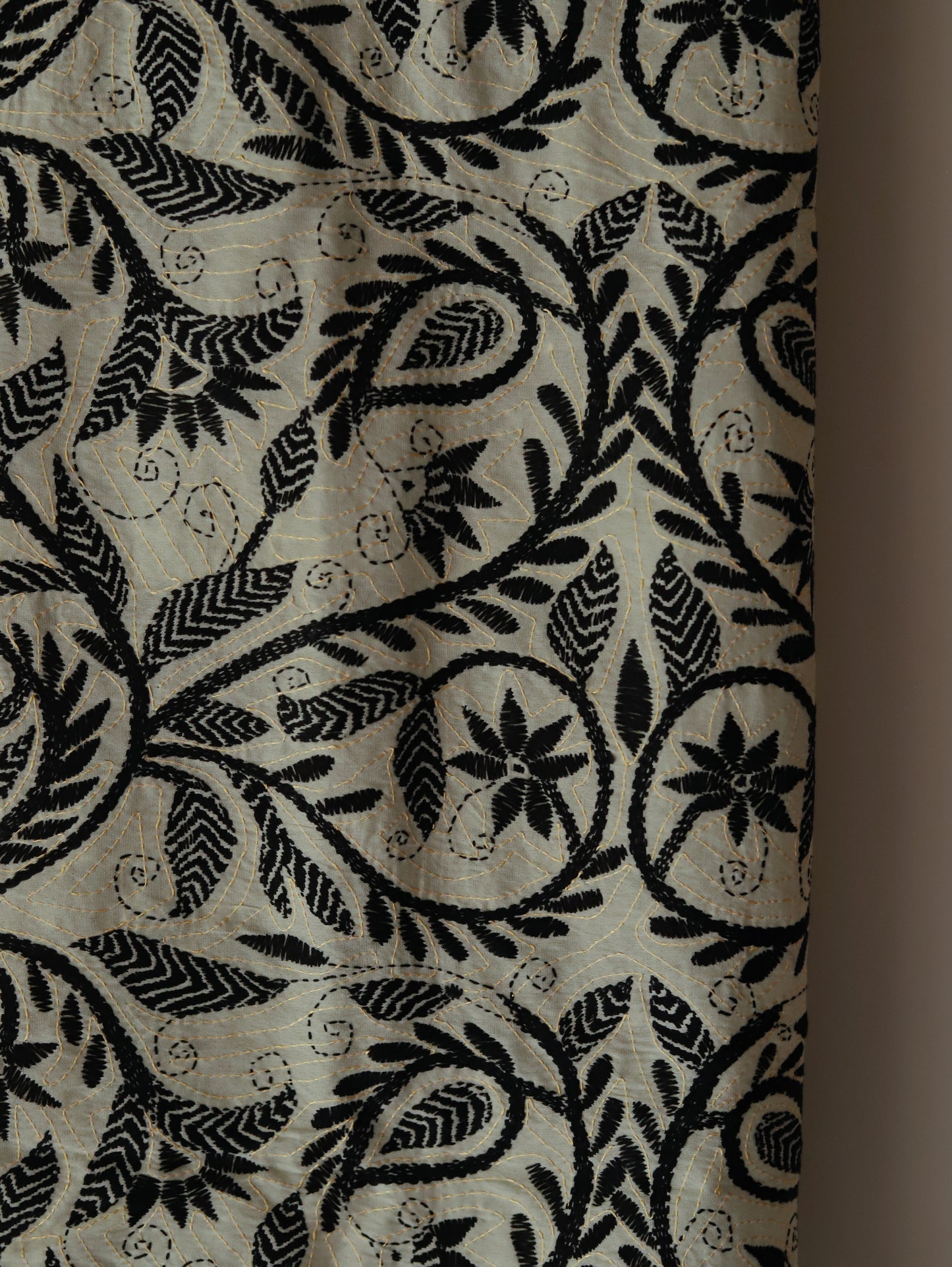 Bengal Hand Embroidery Kantha Stitch Dupatta