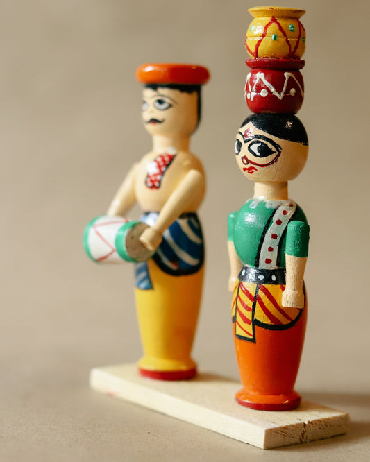 Couple Wooden Miniature