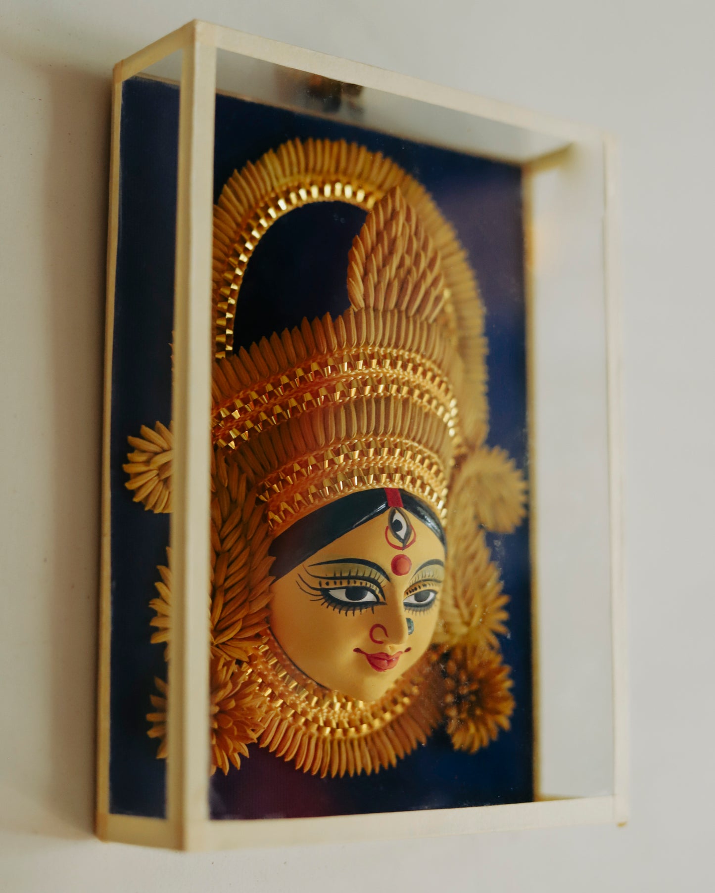 Handmade Bengal Paddy Durga Maa Handicraft