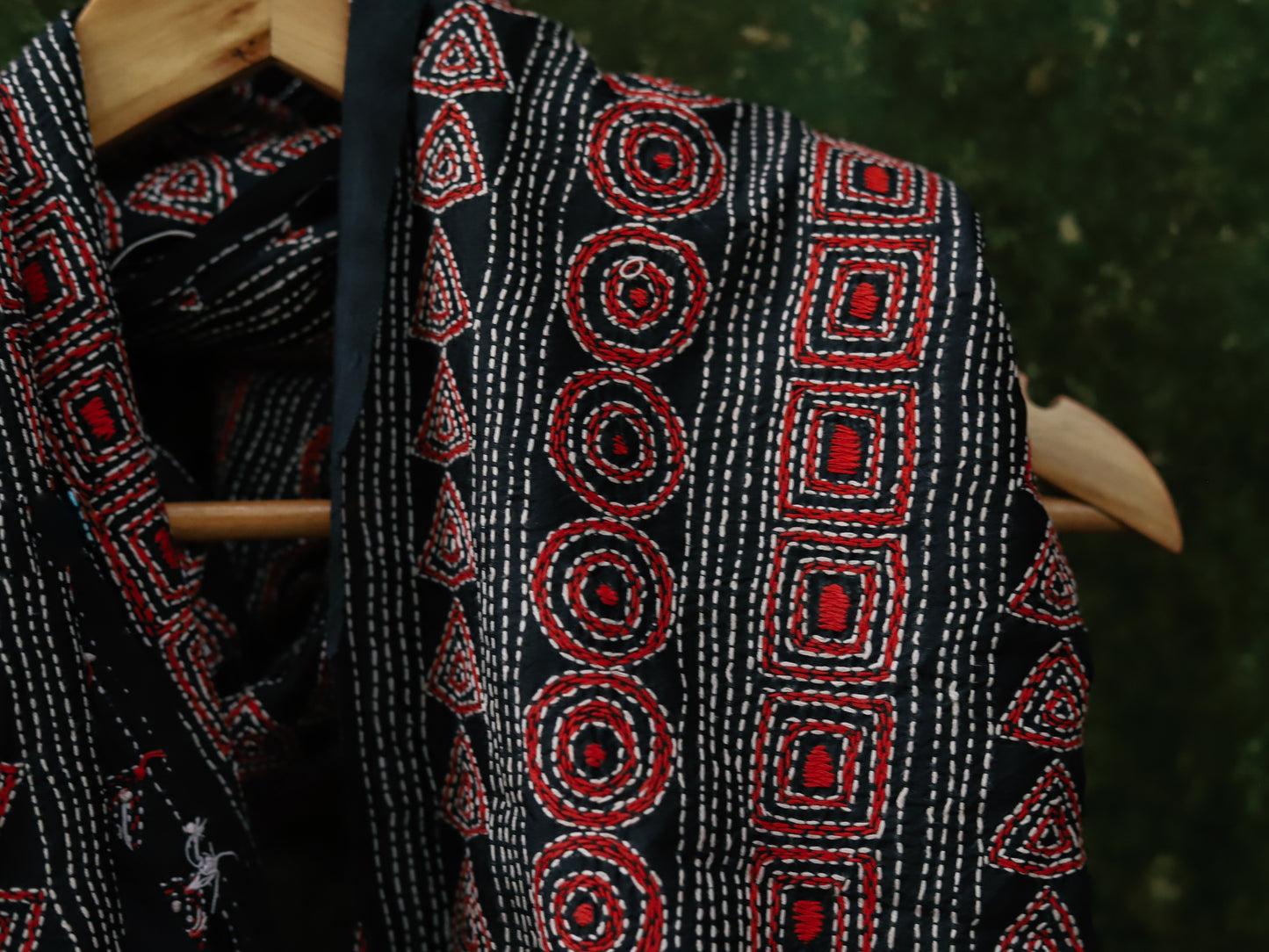 Bengal Hand Embroidery Kantha Stitch Dupatta
