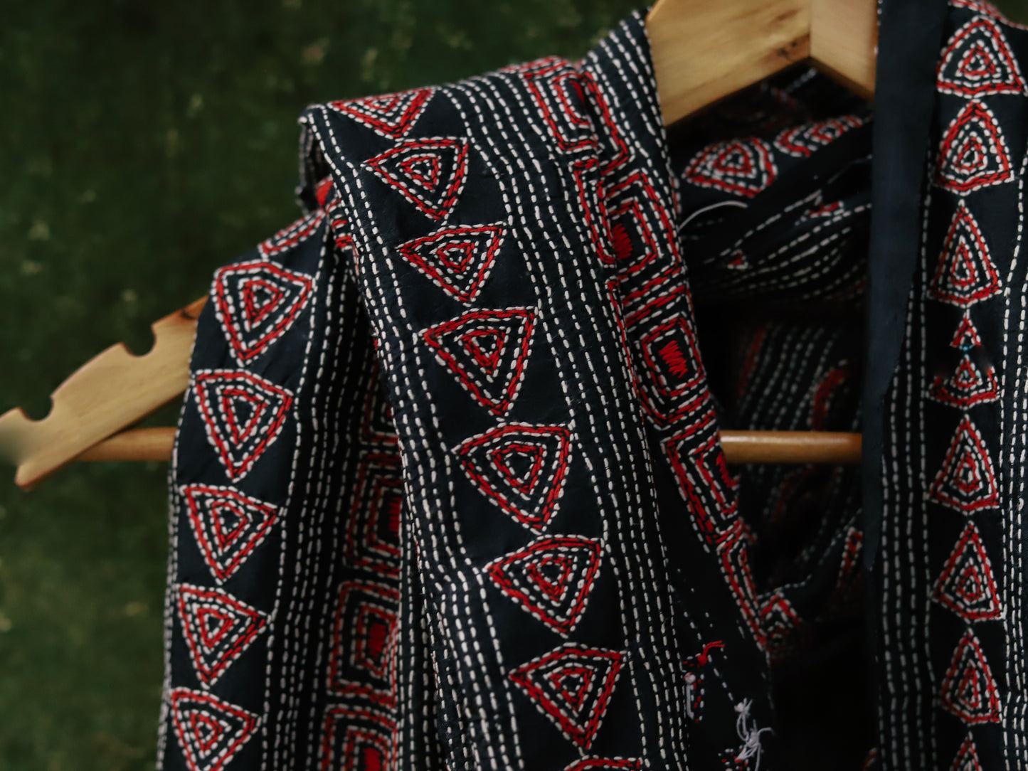 Bengal Hand Embroidery Kantha Stitch Dupatta