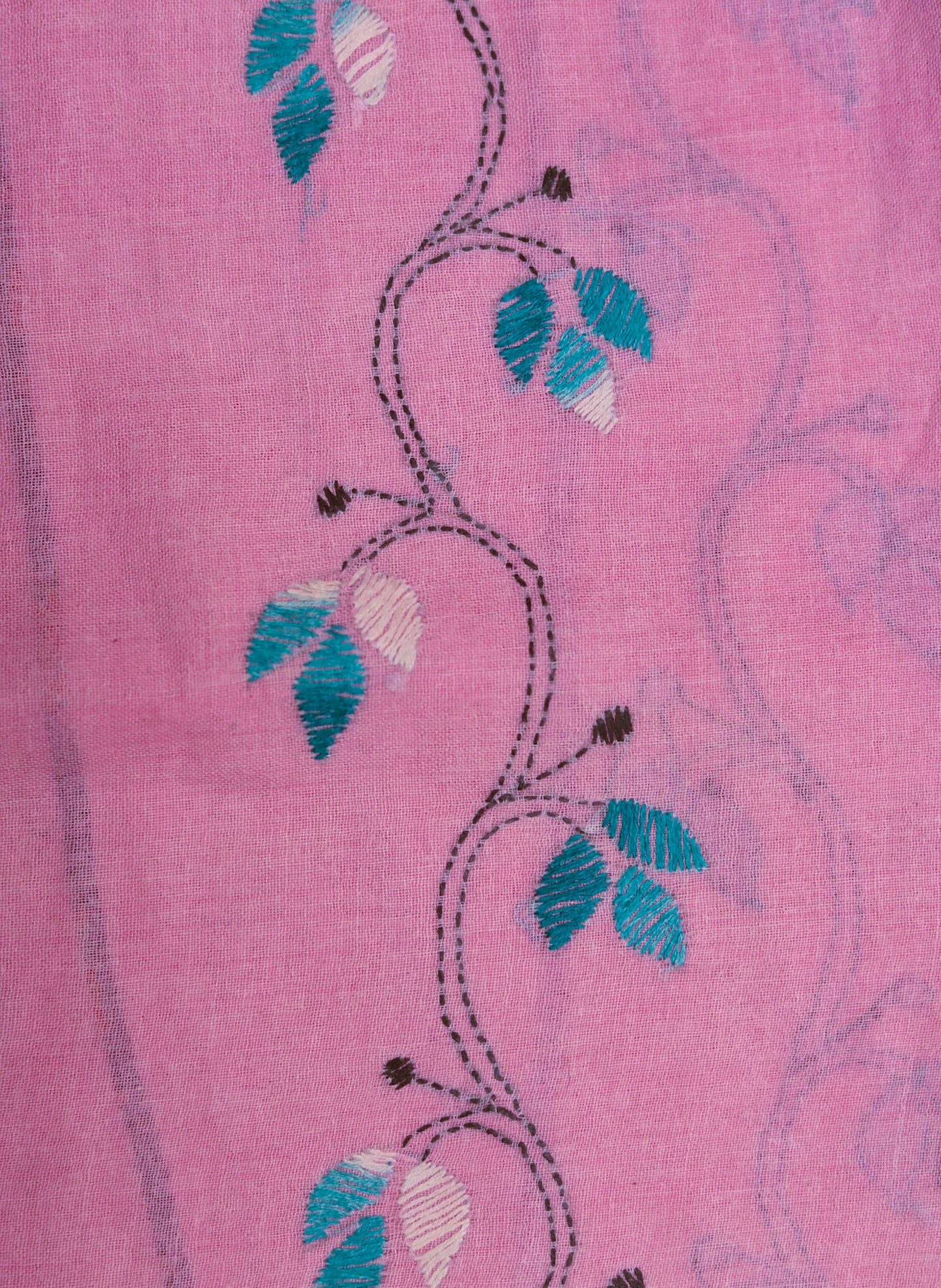 Bengal Handwoven Khesh Kantha Saree