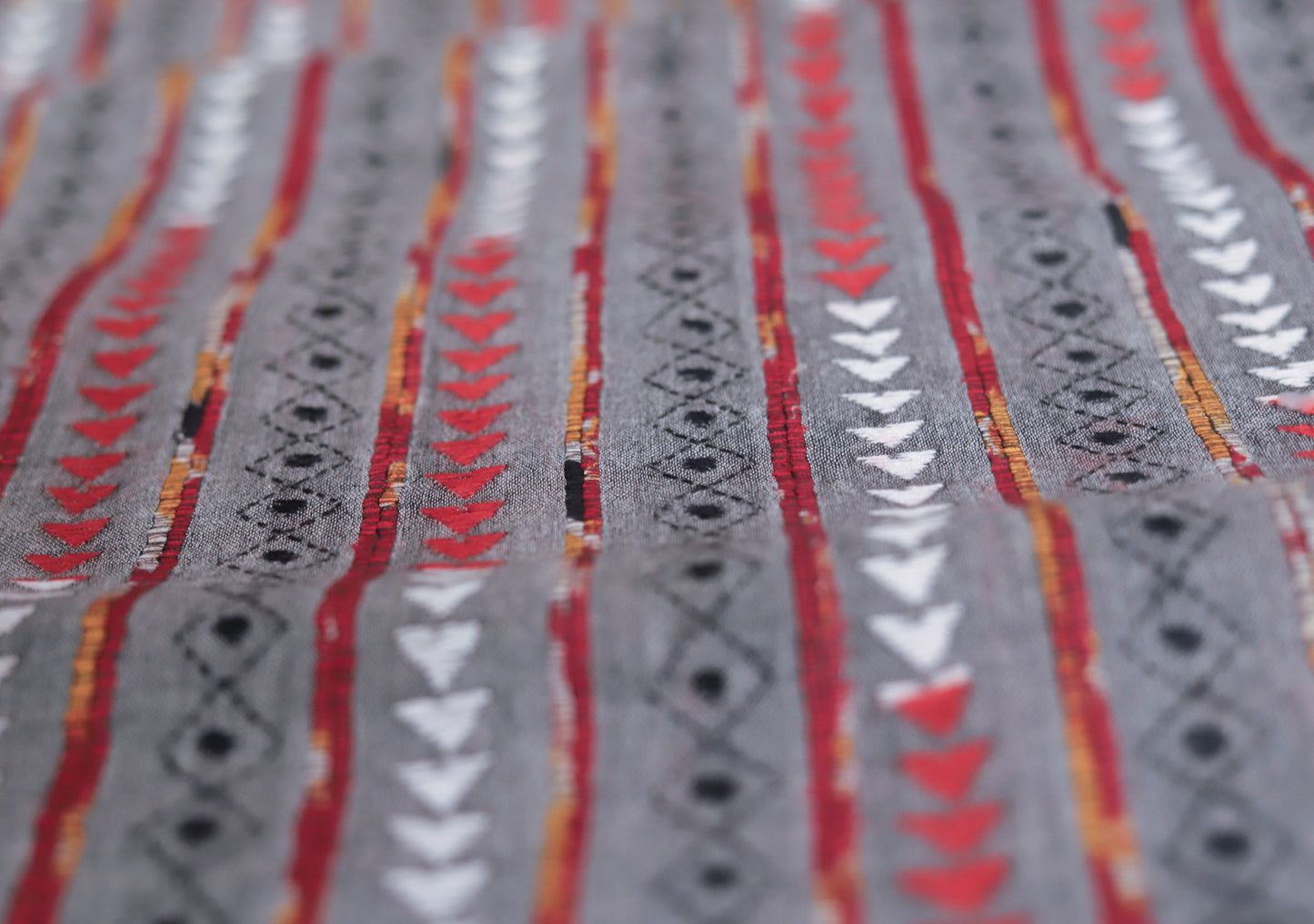 Bengal Handwoven Khesh Kantha Saree