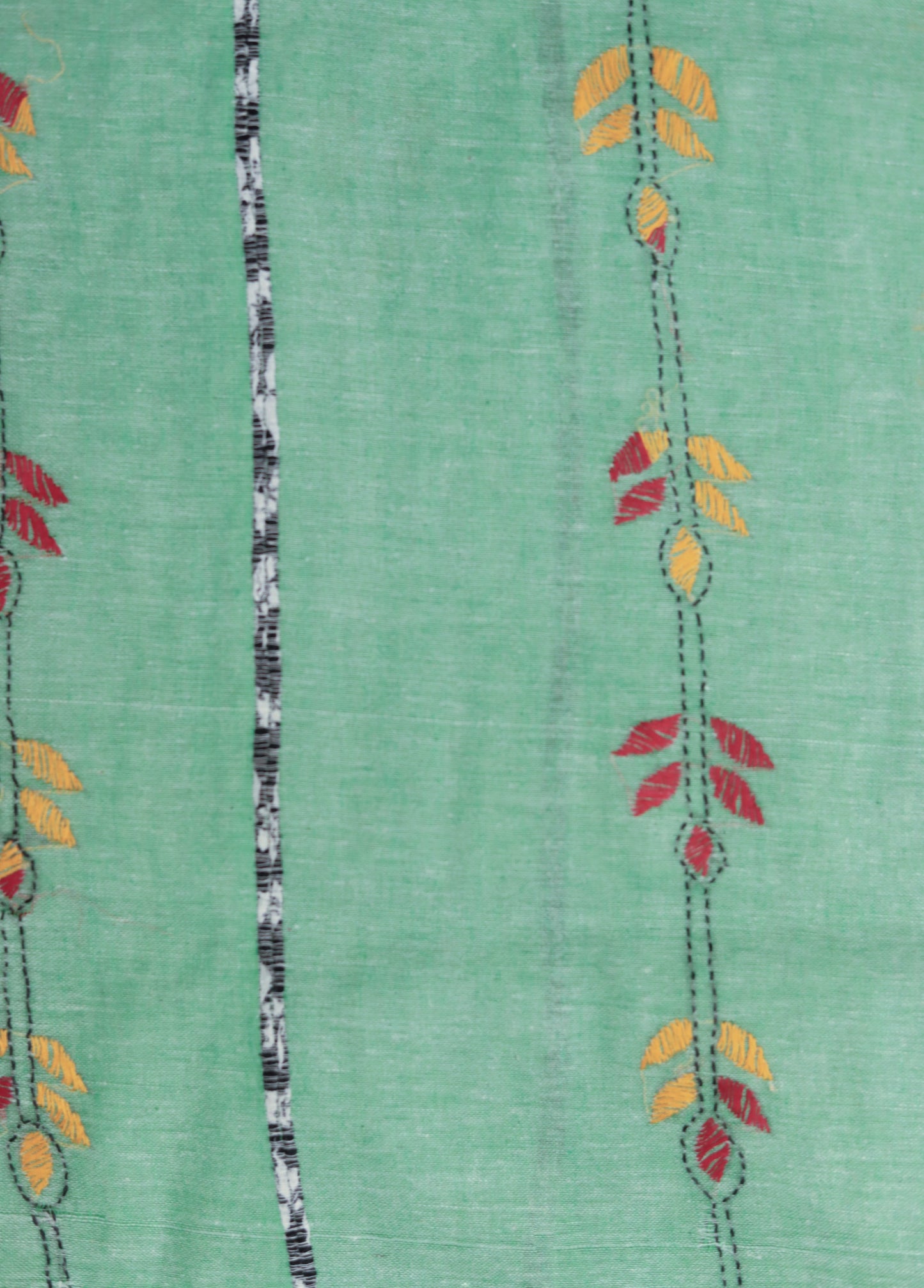 Bengal Handwoven Khesh Kantha Saree