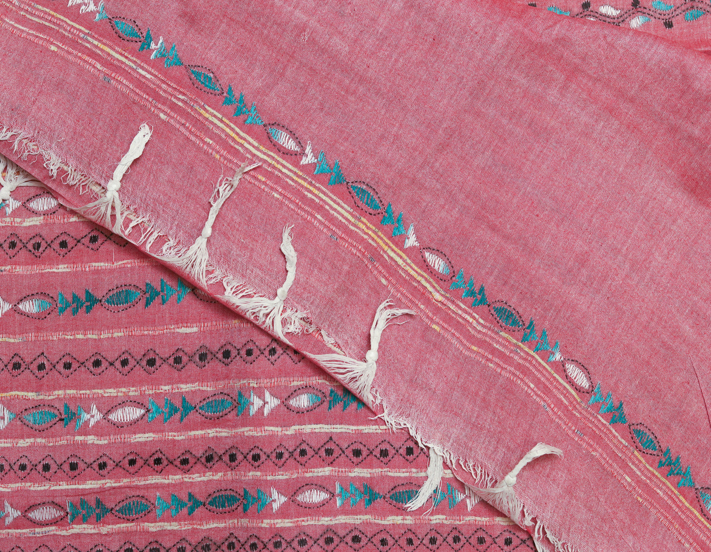 Bengal Handwoven Khesh Kantha Saree