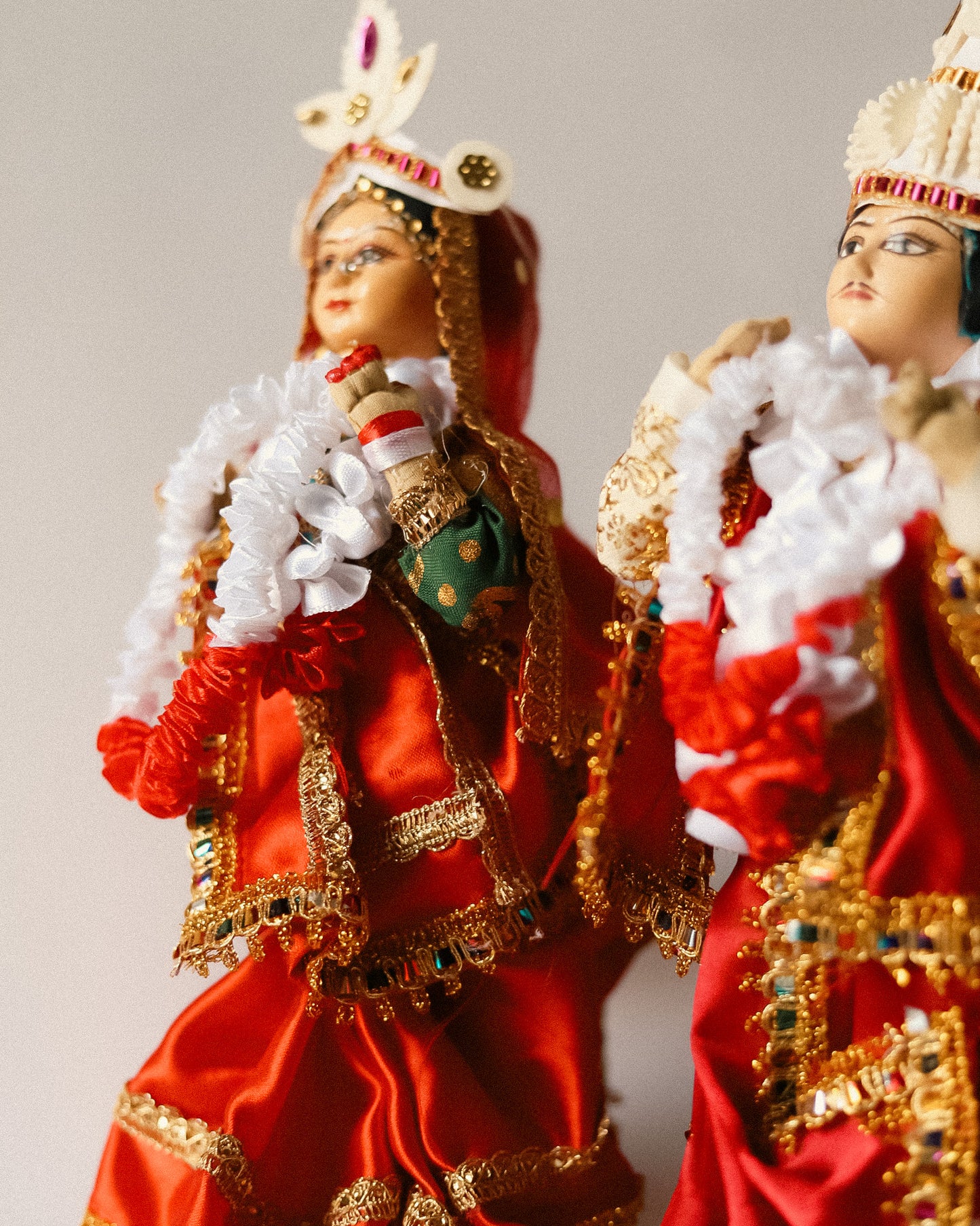 Handcrafted Bengali Wedding Couple Dolls