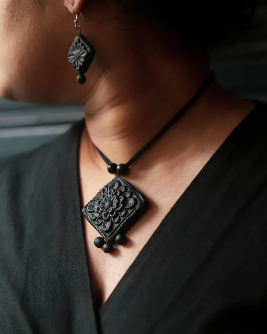 Bengal Handmade Pora Mati Clay Jewellery