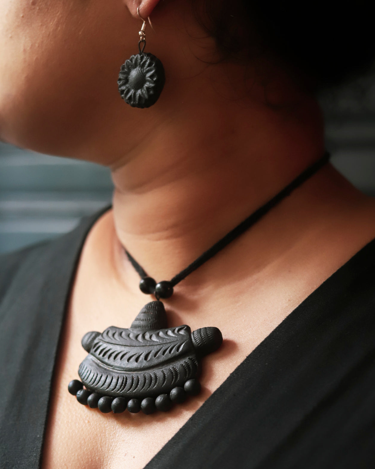 Bengal Handmade Pora Mati Clay Jewellery