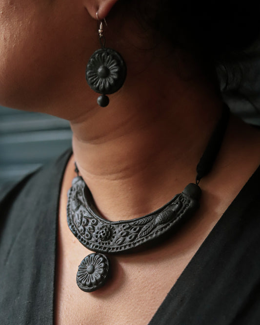 Bengal Handmade Pora Mati Clay Jewellery