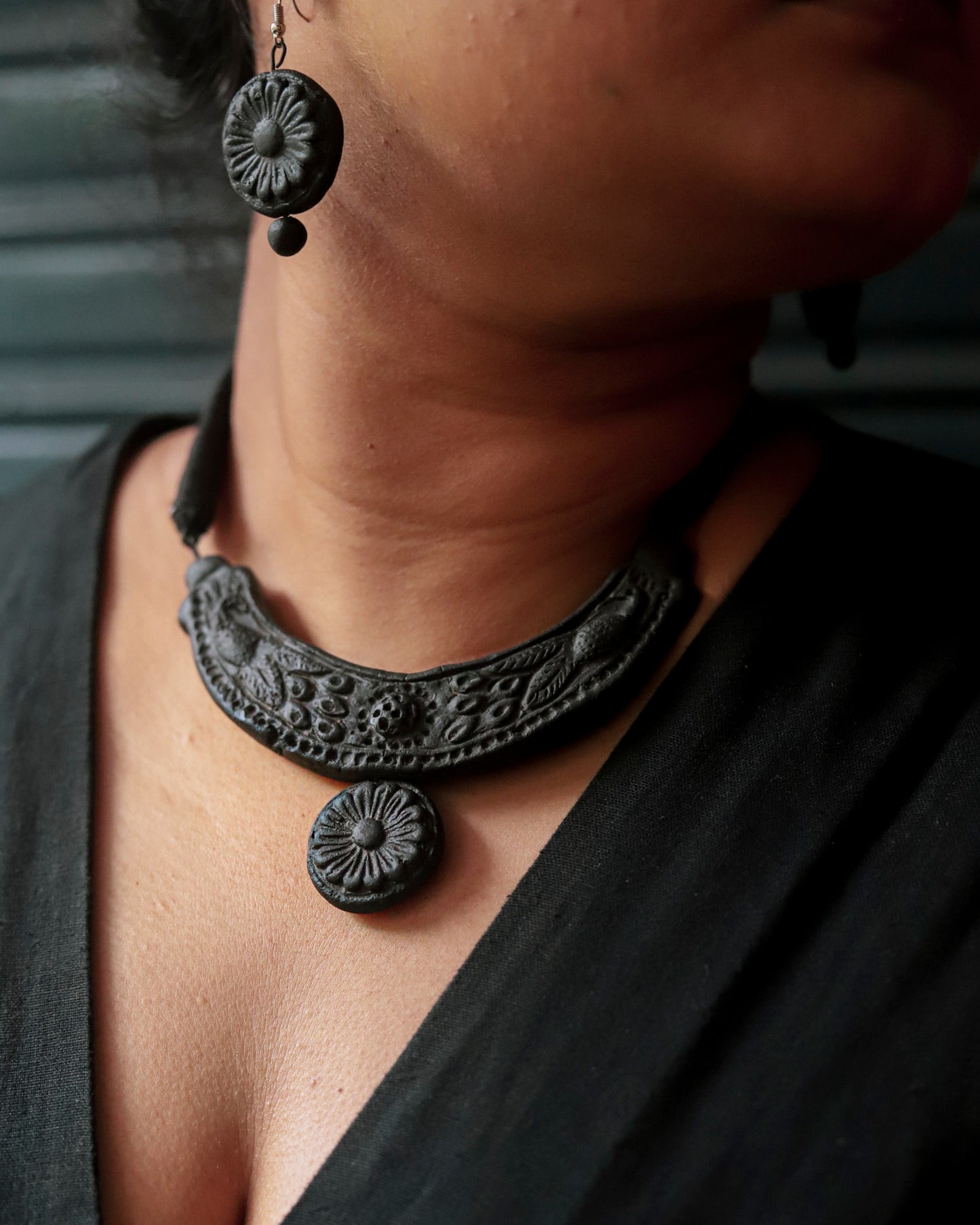 Bengal Handmade Pora Mati Clay Jewellery