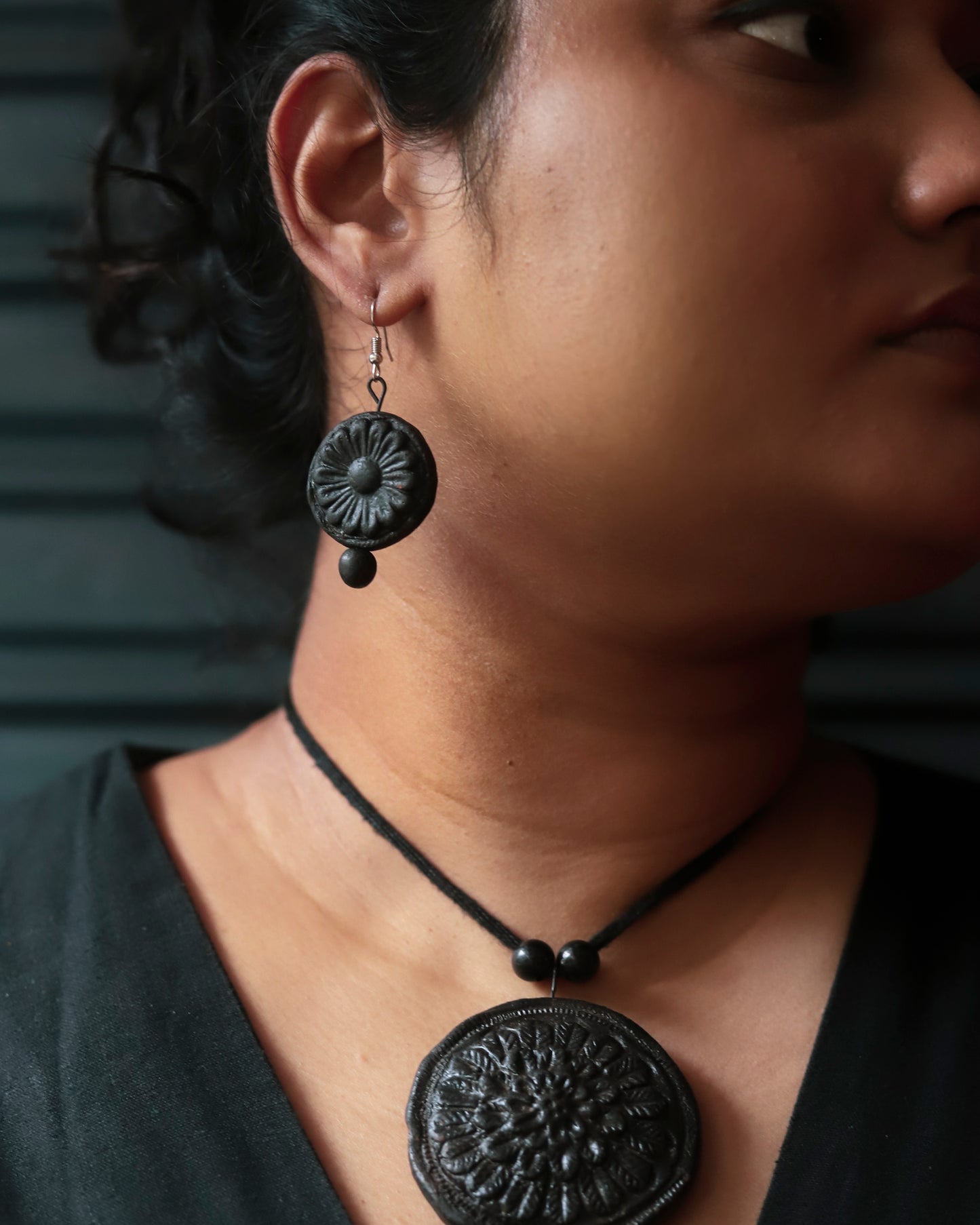 Bengal Handmade Pora Mati Clay Jewellery