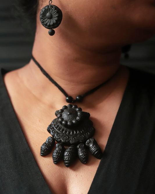 Bengal Handmade Pora Mati Clay Jewellery