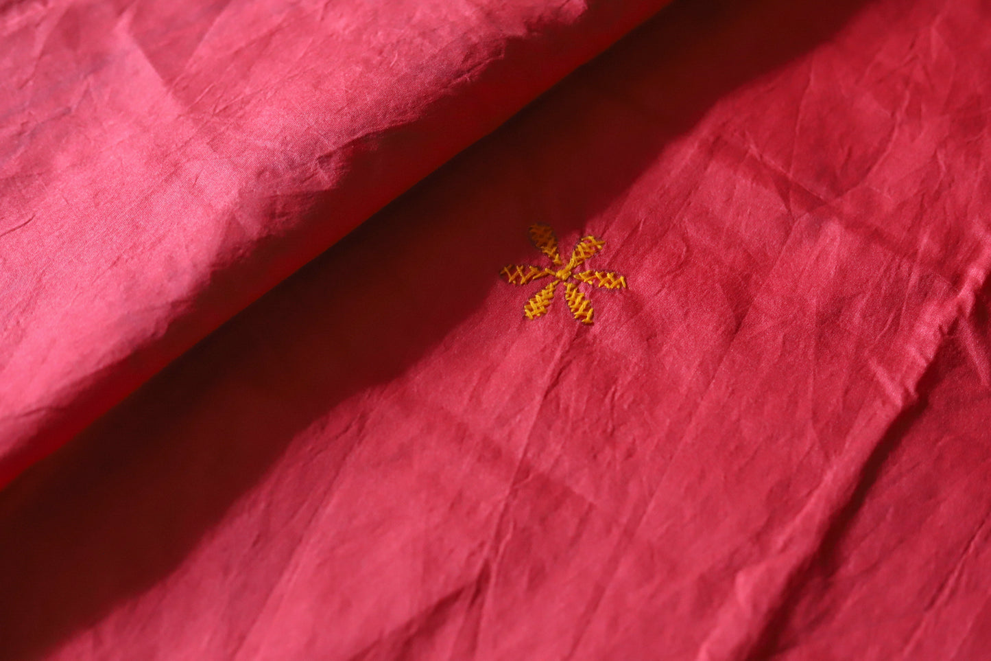 Bengal Hand Embroidery Kantha Stitch Saree