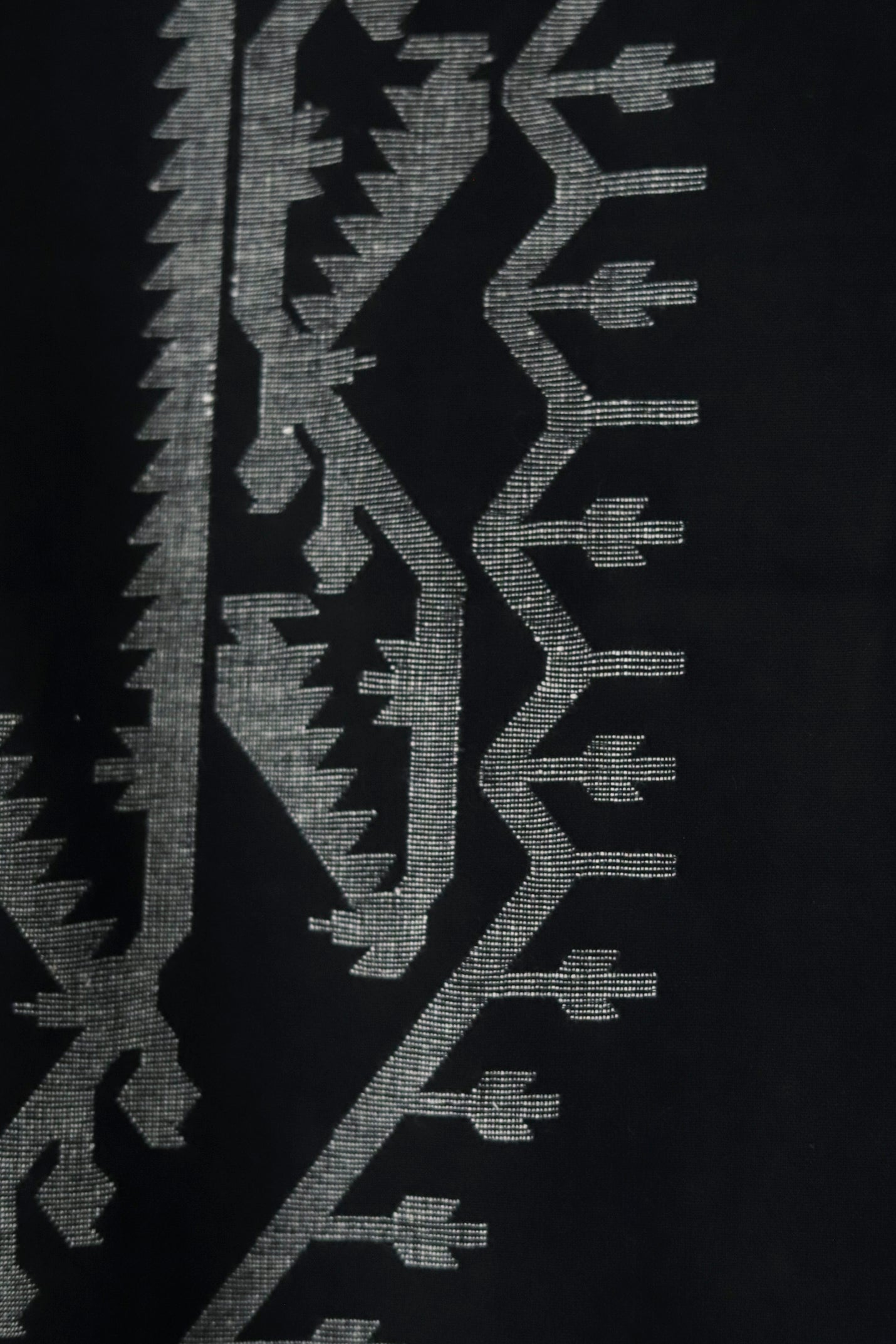Handwoven Bengal Cotton Kurta/ Kurti Unstitched Fabric in Jamdani Weave