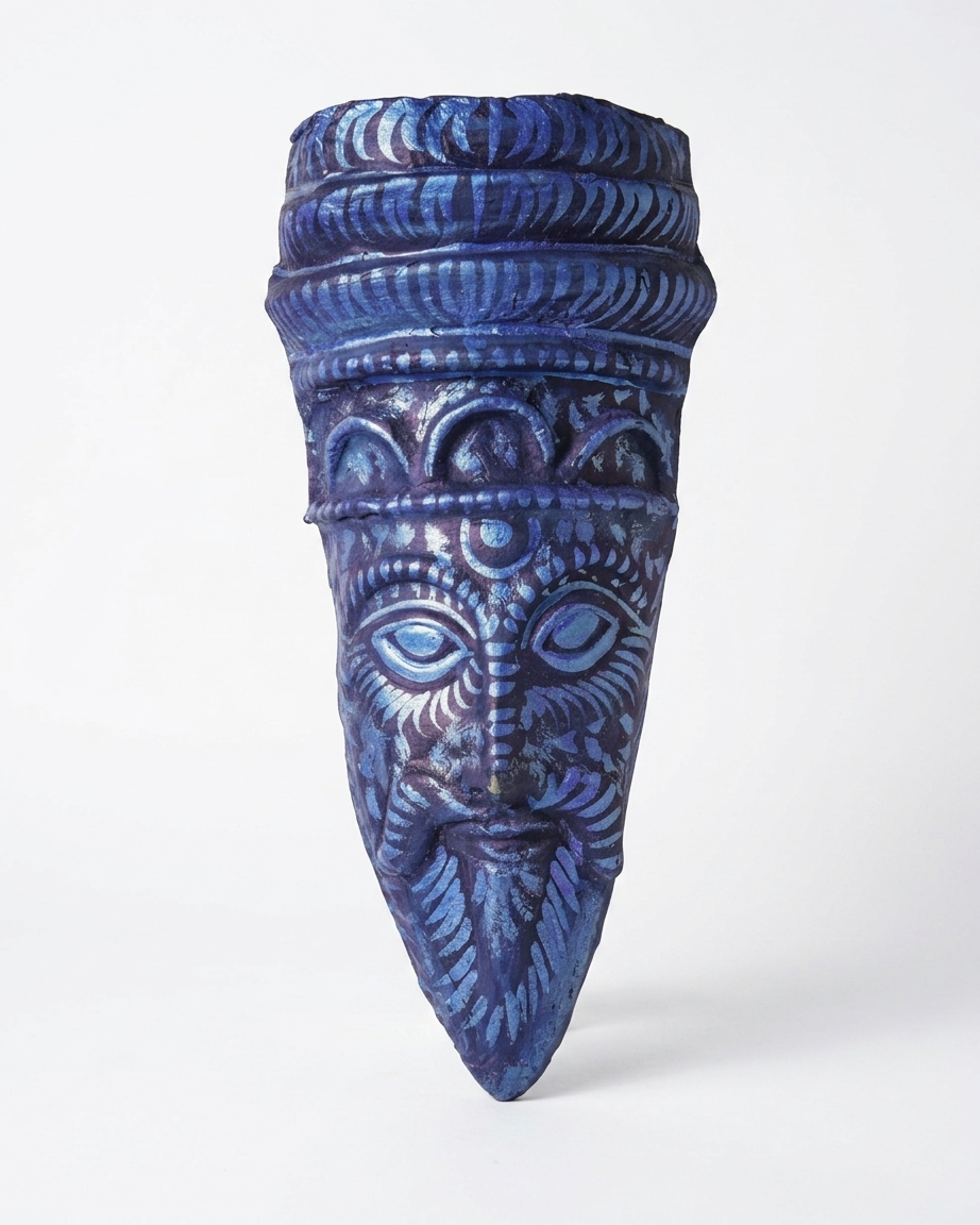 Evil Eye Protection Chhau Mask