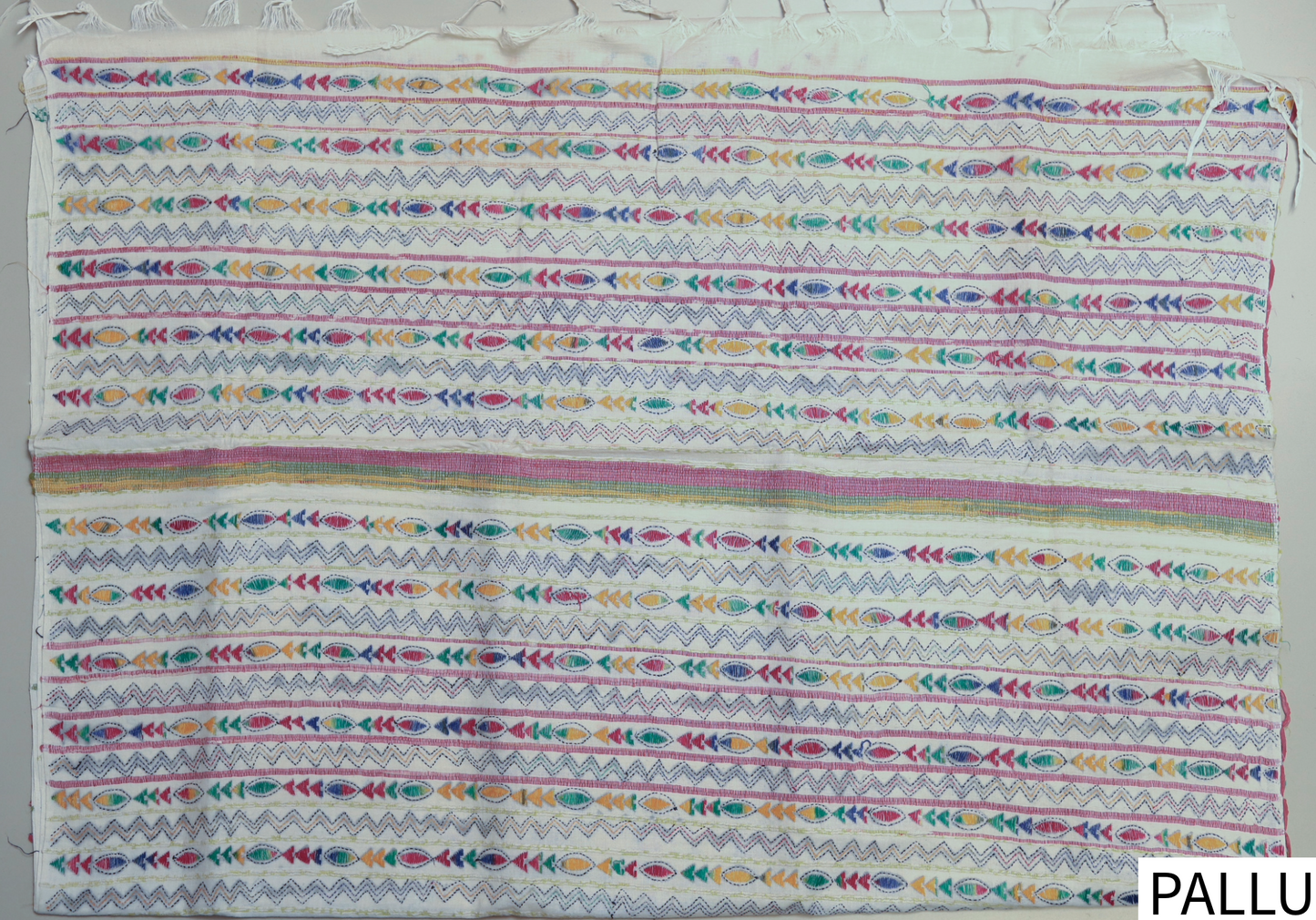 Bengal Handwoven Khesh Kantha Saree