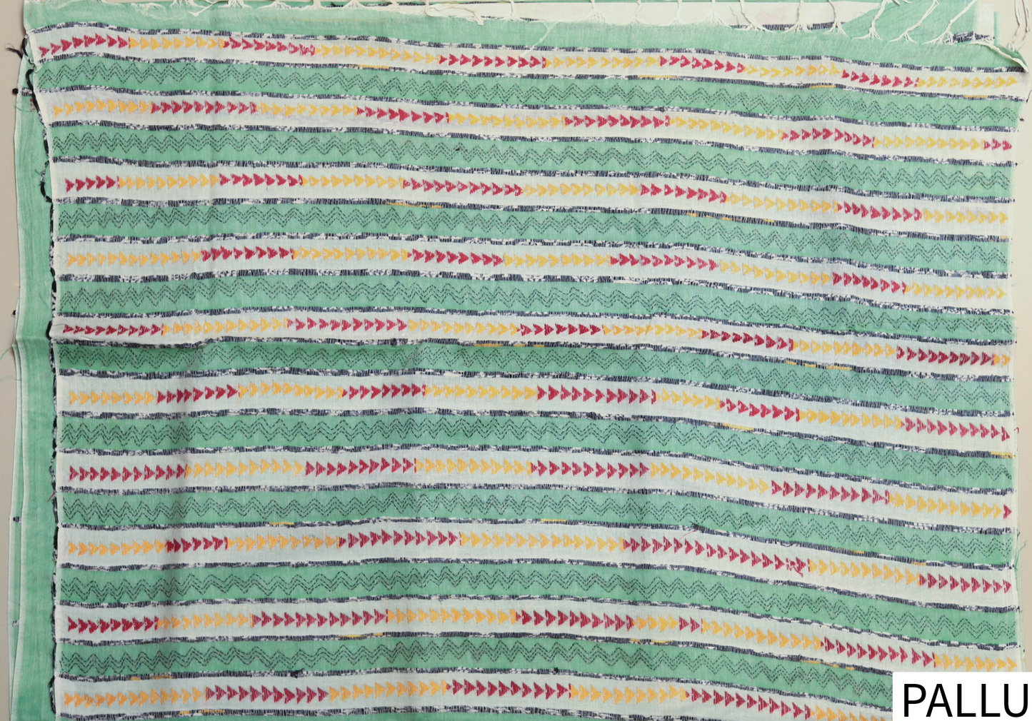 Bengal Handwoven Khesh Kantha Saree