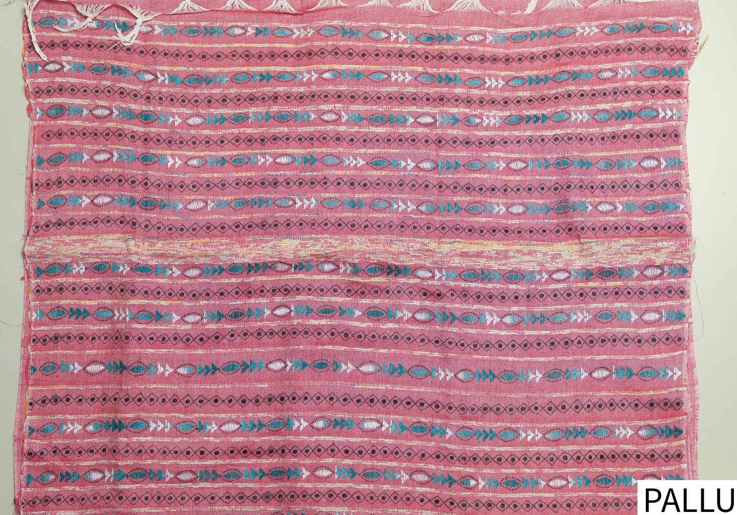 Bengal Handwoven Khesh Kantha Saree