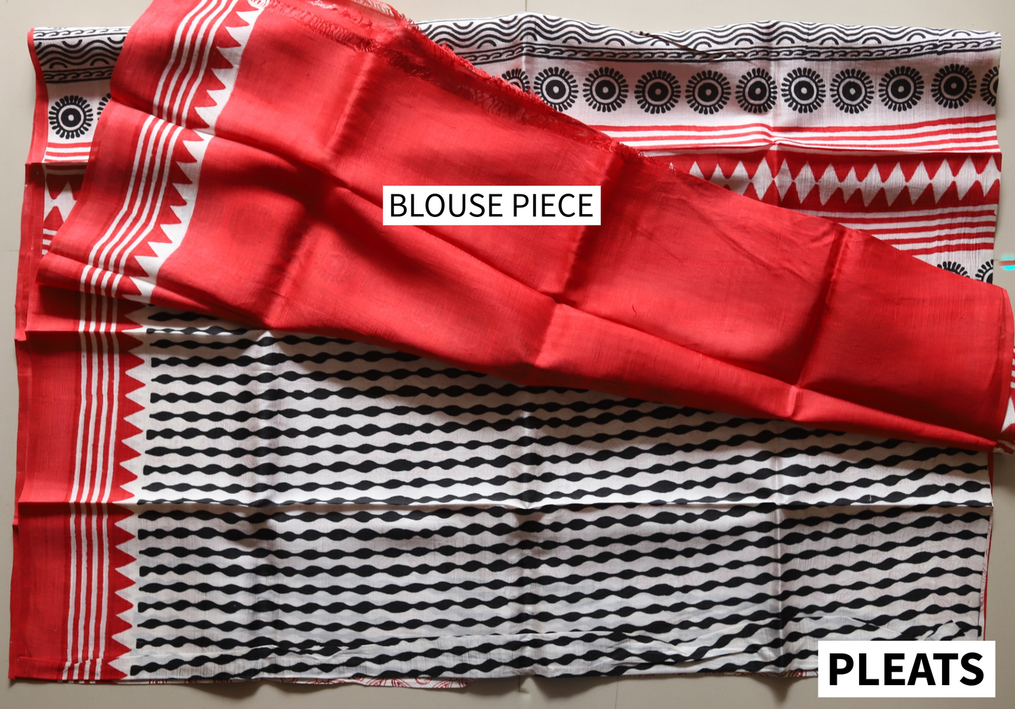 Handwoven Bengal Silk Saree