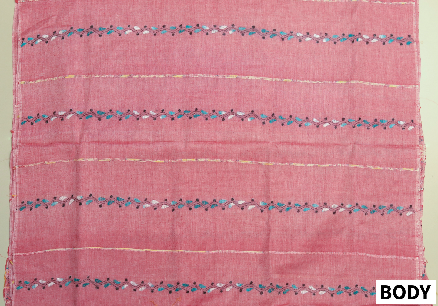 Bengal Handwoven Khesh Kantha Saree