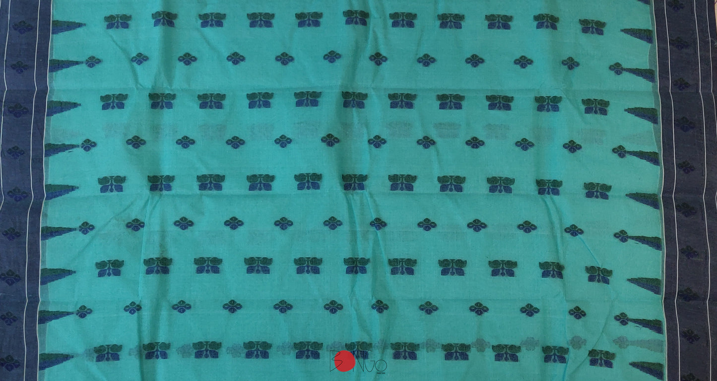 Handwoven Bengal Tant Saree (Tangail Saree)