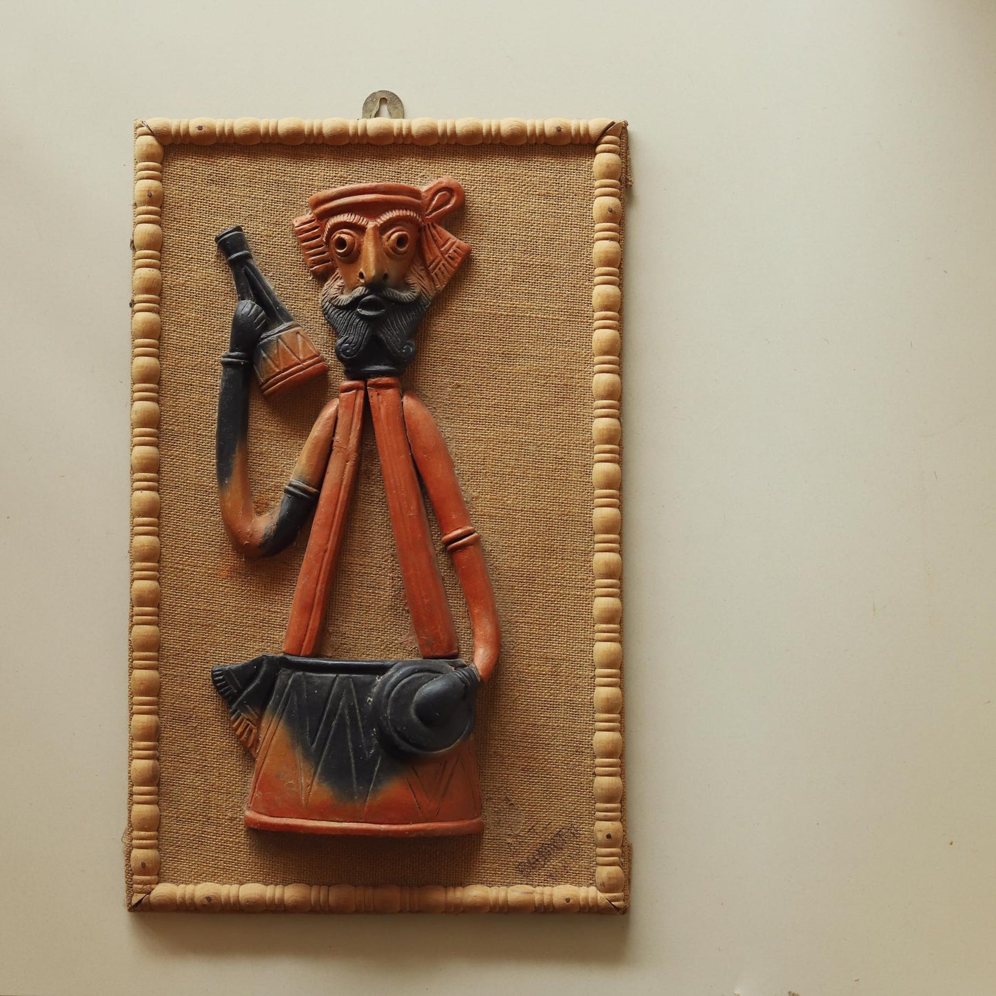 Bengal Terracotta Baul Wall Hanging