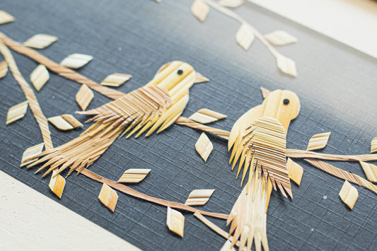 Bengal Handcrafted Straw Wall Hanging