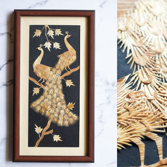 Bengal Handcrafted Straw Wall Hanging