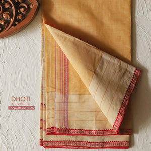 buy original authentic handwoven tant tangail cotton dhaniakhali dhoti dhuti of west bengal by bongniketan