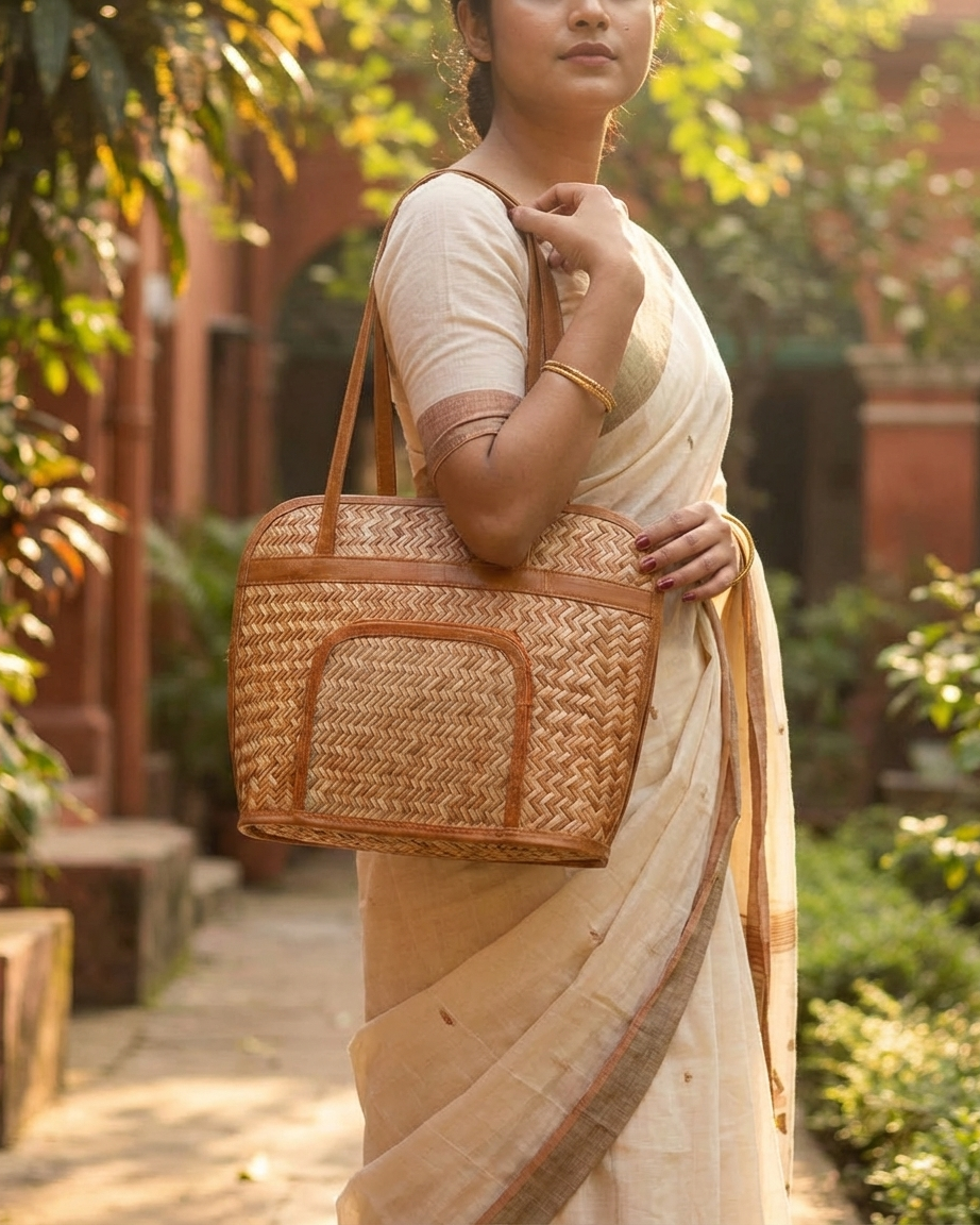 shantiniketan leather wallet