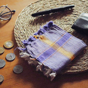 handwoven pure cotton handkerchief