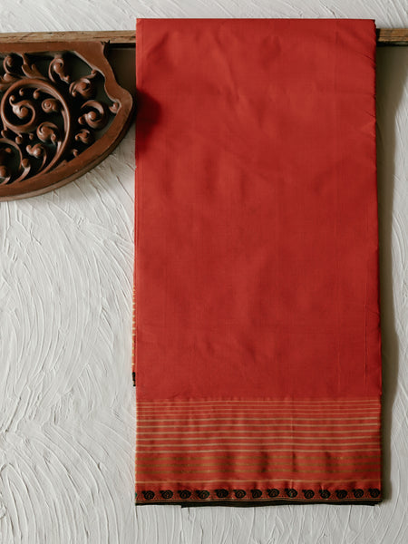 Bengal Handwoven Tangail Dhoti (Dhuti)