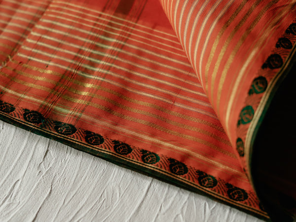 Bengal Handwoven Tangail Dhoti (Dhuti)