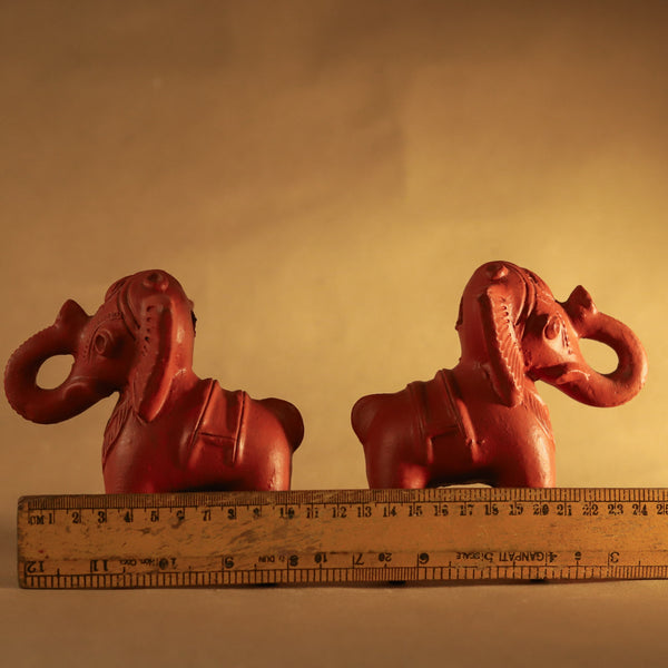 Bengal Terracotta Elephant Handicraft