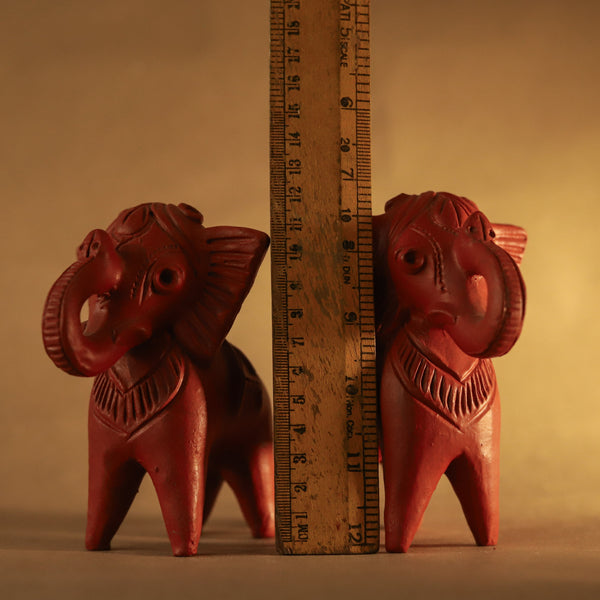 Bengal Terracotta Elephant Handicraft