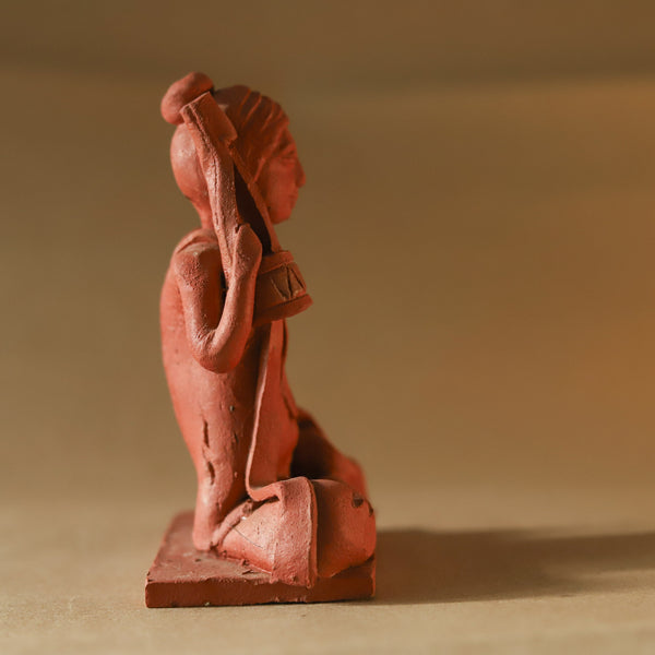 Bengal Terracotta Baul Singer Handicraft