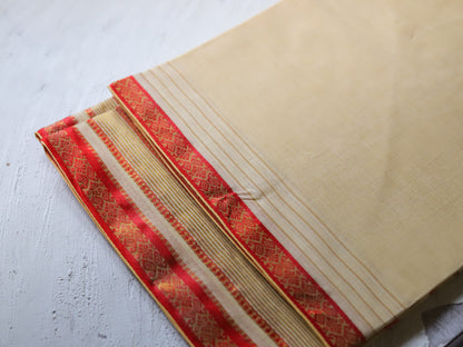 Bengal Handwoven Tangail Dhoti (Dhuti)