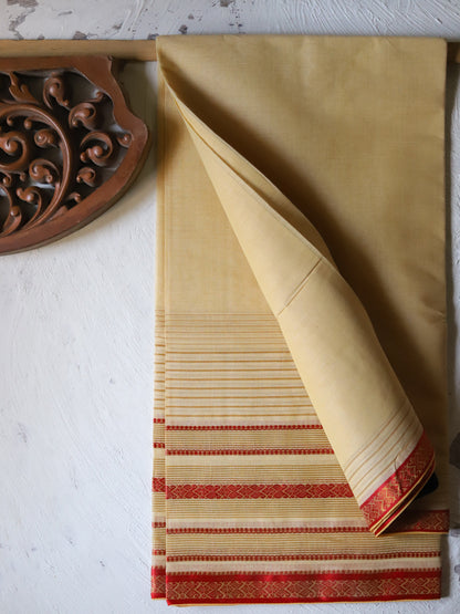 Bengal Handwoven Tangail Dhoti (Dhuti)