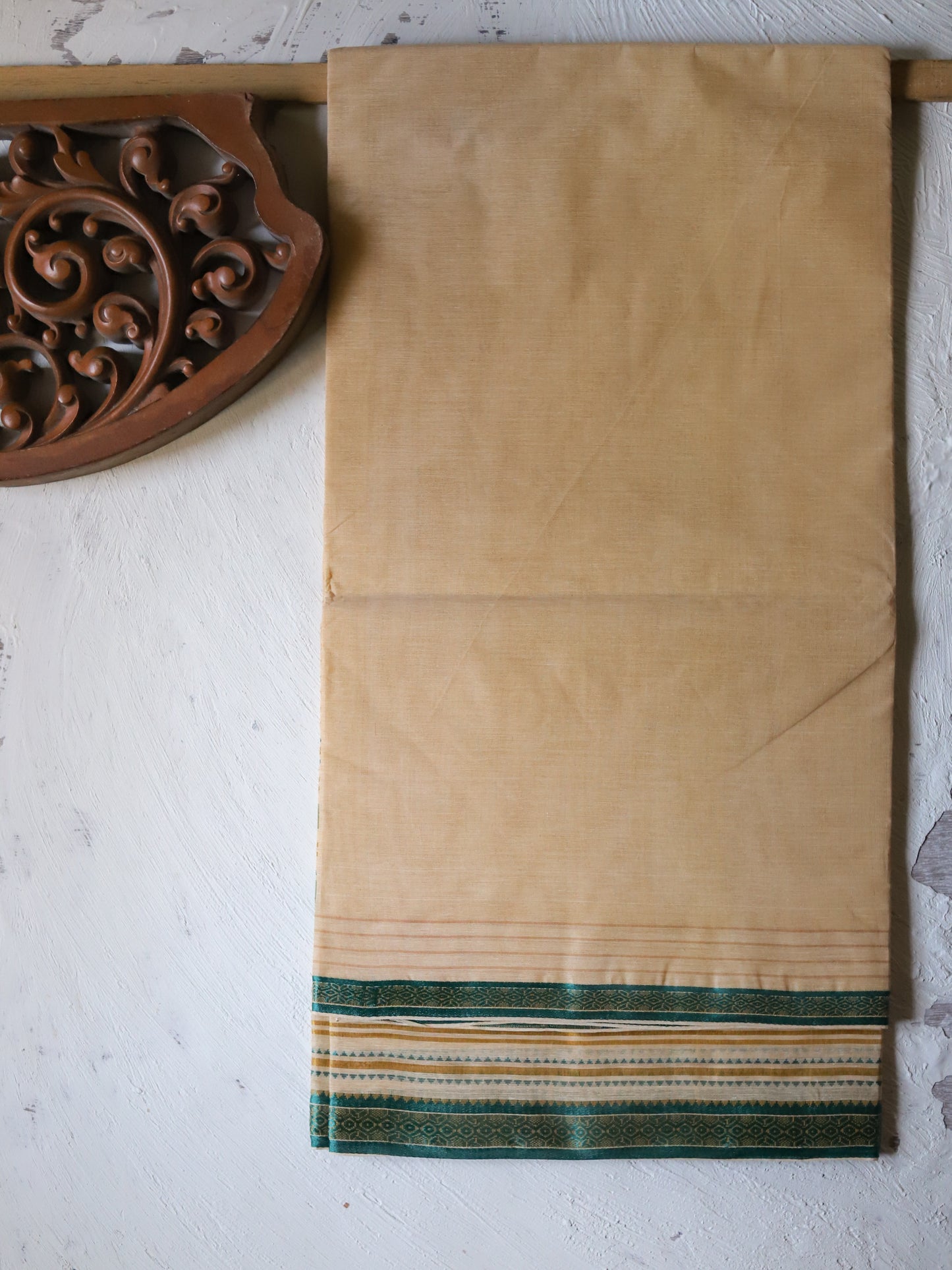 Bengal Handwoven Tangail Dhoti (Dhuti)