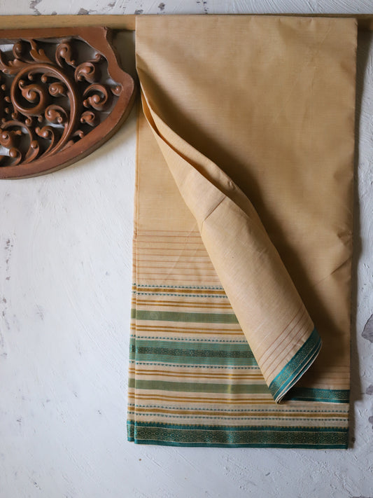 Bengal Handwoven Tangail Dhoti (Dhuti)