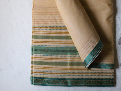 Bengal Handwoven Tangail Dhoti (Dhuti)