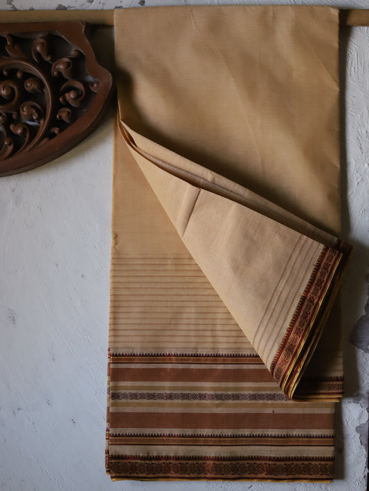 Bengal Handwoven Tangail Dhoti (Dhuti)