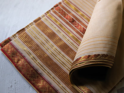Bengal Handwoven Tangail Dhoti (Dhuti)