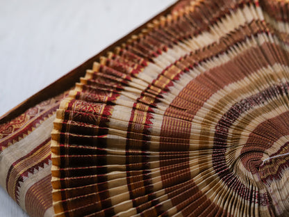 Bengal Handwoven Tangail Dhoti (Dhuti)