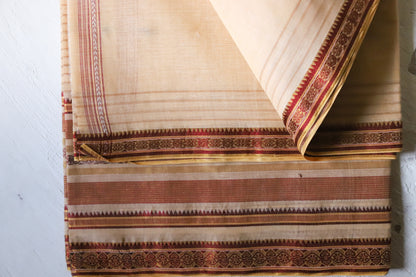 Bengal Handwoven Tangail Dhoti (Dhuti)