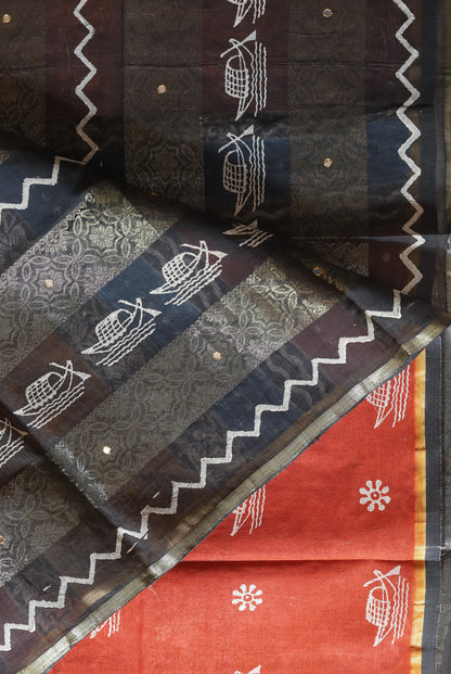 Handmade Calcutta Saree