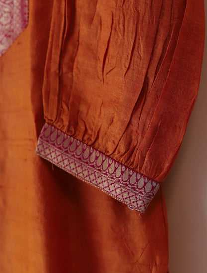 Bengal Raw Tussar Silk Kurti