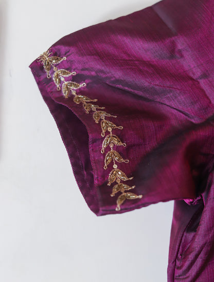 Bengal Hand Embroidered Silk Kurti
